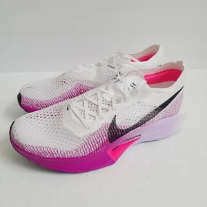 Nike ZoomX Vaporfly Next% 3 Running Shoes DV4129-104 Size 10.5 White Purple - Picture 1 of 7