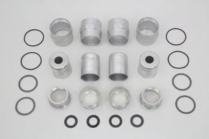HARLEY Cadmium Plated Valve Cover Set fits 1937-1938 UL, - Picture 1 of 4