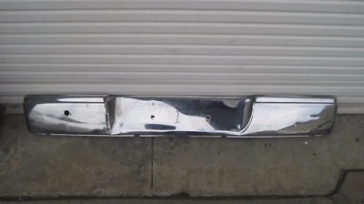  NLA  Used Porsche 914 1970-1976 Rear Chrome Bumper Early Style with No Guards - Image 1 of 4