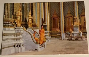 Wat Phra Keo, Bangkok, Tailandia. Capilla del Buda Esmeralda. Postal de colección #842 - Imagen 1 de 2