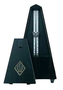 Metronomo Meccanico Wittner 845161 - Nero - Made in Germany - Foto 1 di 2