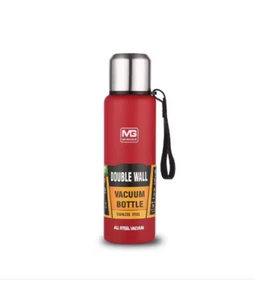 UPORS Large Capacity Stainless Steel Thermos Portable Vacuum red 1500ml - Picture 1 of 1