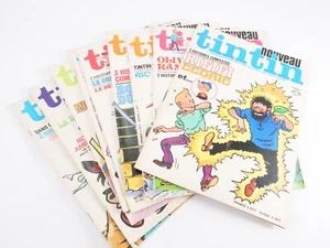 Set Of 9 Magazine New Tintin The No 10 - 11-12-13-14-15-17-18-19 - Picture 1 of 11