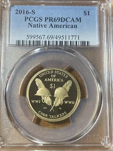 2016 S $1 Sacagawea Dollar PCGS PR69DCAM - Picture 1 of 1