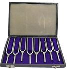 Aluminium Silver Harmonic Tuning Fork Set Of 8 With Box (Made in India)