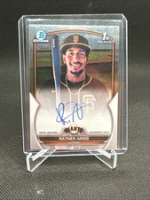 2023 Bowman Chrome RAYNER ARIAS 1st Bowman Base Auto #CPA-RA SF Giants