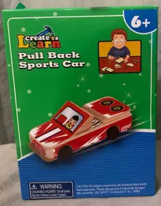 Create & Learn PULL BACK SPORTS CAR Brand New. Factory Sealed. - Picture 1 of 2