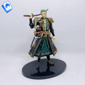 Action Figure One Piece Zoro Samurai Kimono 18cm STATUA DA COLLEZIONE Anime - Picture 1 of 4