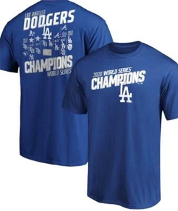 L A Dodgers Fanatics Branded 2020 World Series Champions Milestone T-Shirt Gr. S - Bild 1 von 1
