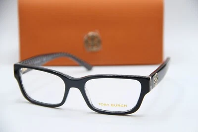 NEW TORY BURCH TY 2074 1653 BLACK AUTHENTIC FRAMES EYEGLASSES 51-17 ! - Image 1 of 4