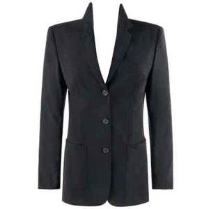 ALEXANDER McQUEEN S/S 1996 "Neptune" Black Long Sleeve Blazer Jacket - Picture 1 of 8