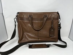 TUMI Easton Aktentasche mit schmalem Reißverschluss Leder braun 69717UMO - Bild 1 von 21