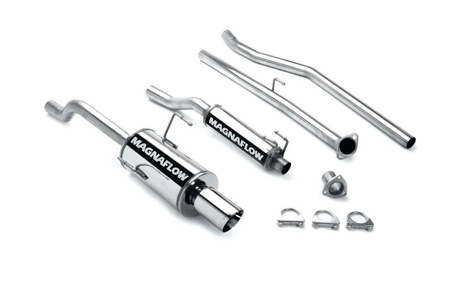 MagnaFlow 15712- Compatível com 2001-2005 Honda Civic Cat-Back sistema de exaustão de desempenho - Imagem 1 de 4