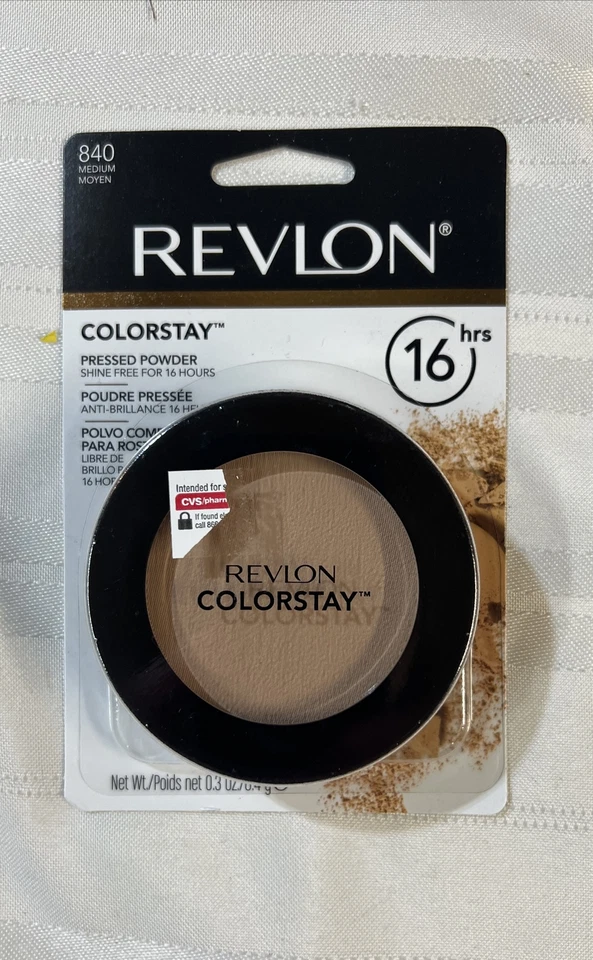 Revlon Colorstay Pressed Powder 840 Medium 0.3 Oz