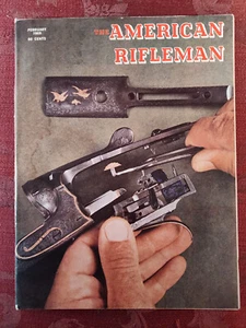 Rare AMERICAN RIFLEMAN Magazine February 1969 Single Trigger Shotguns - Picture 1 of 1