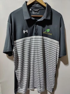 Under Armour Poloshirt gestreift Herren XL Sport Logo  - Bild 1 von 7