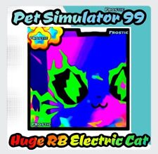 Huge RAINBOW Electric Cat - Pet Simulator 99