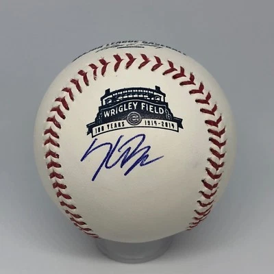 Kris Bryant signed Rawlings Official Wrigley Field baseball Beckett Cubs A162  - Image 1 of 2