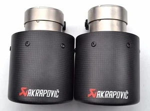 SALIDAS COLAS DE ESCAPE AKRAPOVIC FIBRA CARBONO - Imagen 1 de 12