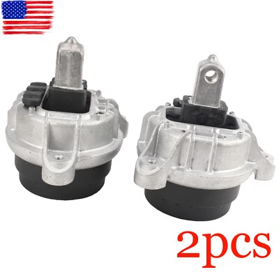 LEFT +RIGHT 2X CORTECO Engine Motor Mount Set for BMW 535i 640i 740i SEE FITMENT Foto 1 de 4