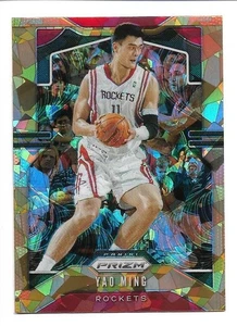 Yao Ming 2019-20 Panini Prizm Orange Ice Prizm #7 - Houston Rockets - Picture 1 of 2
