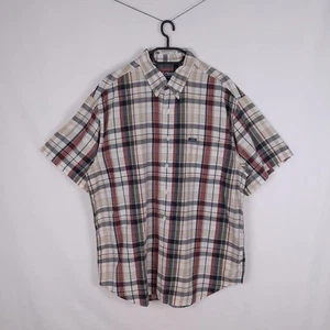 Ralph Lauren Chaps Herren Flanellhemd XL kariert Button Down Freizeit Langarm - Bild 1 von 5