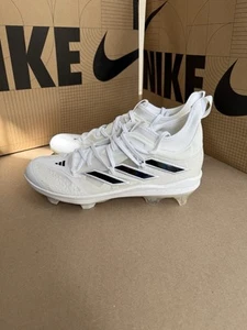 ID1667 Men’s 9.5 adidas Adizero Afterburner 9 NWV 'White Black Iridescent' - Picture 1 of 6