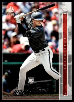 2022 Panini Chronicles Luminance Riley Adams Washington Nationals #5 - Image 1 of 2