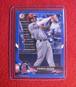 2018 Bowman Draft Jeremiah Jackson Rookie Blue - 104/150 - #BD-51 - Bild 1 von 2