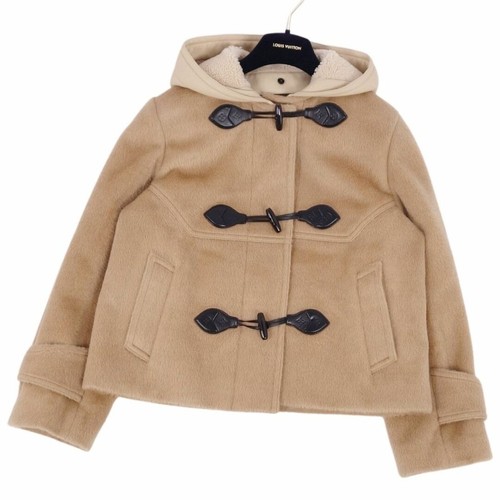 LOUIS VUITTON（LV） Louis Vuitton Giacca Cappotto Borsone Lunghezza Corta Cappuccio Lama Monogram Usato0