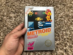 Metroid (Nintendo NES, 1987) En Caja Completa En Caja Con Manual Probado - Imagen 1 de 15