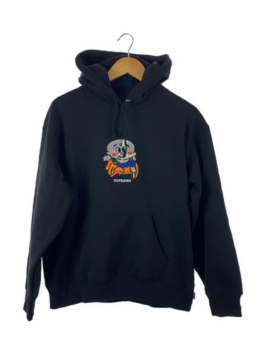 Supreme AOI Buddha Felpa con Cappuccio Parka S Cotone Nero