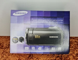 Samsung SMX-F700BP Flash Memory Camcorder (Opened - Unused) - Picture 1 of 5
