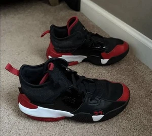 Air Jordan Stay Loyal 2 Big Kids BasketBall Shoes DQ8398-006 Black White Red - Picture 1 of 5