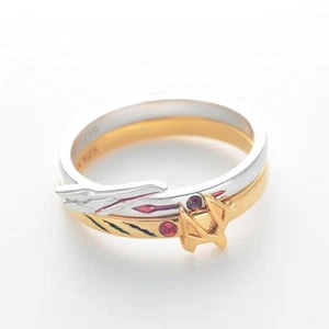 Number One Sentai Gozyuger Set Ring (Gozyu Wolf (Tōno Hō) × Garyūdo (Kuon)) PSL - Picture 1 of 7