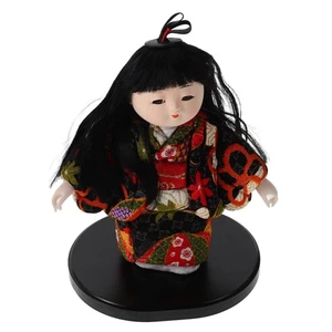 Japanische Orientalische Puppe: Kimono Statue Figur Kabuki Doll Souvenir - - Bild 1 von 12