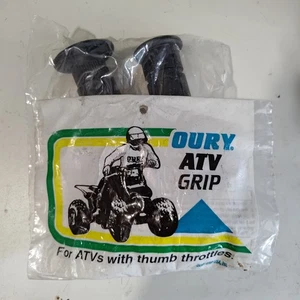 Oury Grips Velocity Black ATV Quad 7/8" Handlebar Thumb Throttle BMX MB OR-7009 - Picture 1 of 4