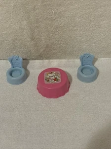 Fisher Price Little People Cinderella Castle Chairs & Tea Party Table Set - Picture 1 of 21