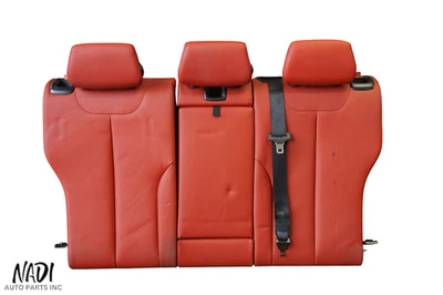 2014 - 2019 BMW F34 GT 328I 335I REAR RED LEATHER BACK REST ASSEMBLY SET OEM - Изображение 1 из 4