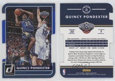 2015-16 Panini Donruss Status Die-Cut /20 Quincy Pondexter #45