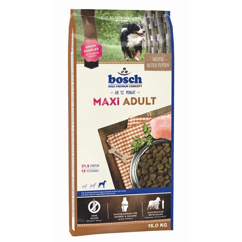 Bosch Maxi Adult | 15 kg Trockenfutter - Bild 1 von 1