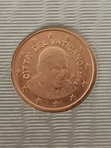 1 EURO CENT VATICAN 2006 / ISSUE DU COFFRET / VATICANO CENTIME - Picture 1 of 3