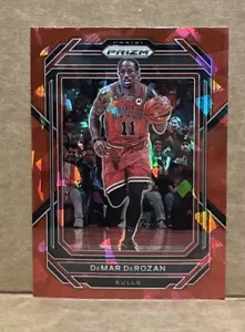 2022-23 Panini Prizm #72 DeMar DeRozan Prizms Red Ice Card Chicago Bulls - Bild 1 von 2