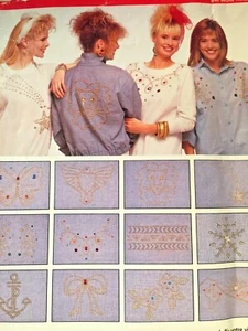 Butterick Schnittmuster 4695 Basteln 24 Designs für Schmucksteine Verzierung ungeschnitten - Bild 1 von 3