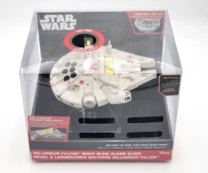 Disney Star Wars Il Risveglio della Forza Millennium Falcon Sveglia Accesa NUOVO - Foto 1 di 8