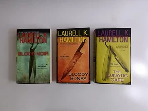 3 x Anita Blake Vampire Hunter Novels by Laurell K. Hamilton. Good Condition. - Picture 1 of 13