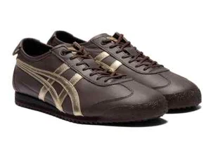 Onitsuka Tiger MEXICO 66 SD 1183A872 204 LICORICE BROWN CHAMPAGNE - Picture 1 of 12