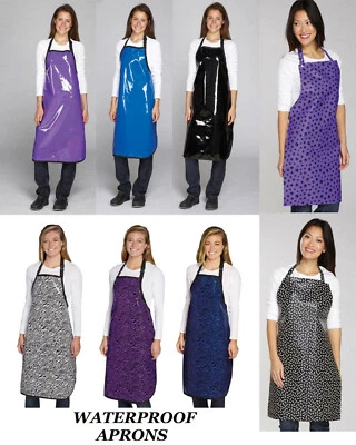 TOP PERFORMANCE GROOMER BARBER STYLIST Vinyl WATERPROOF APRON Pet Grooming Hair&Stain Repellant