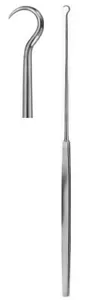 Set of 6 Gillies (Converse) Skin Hooks, 7", Sharp 1-Prong, 2mm, Premium - Picture 1 of 1