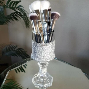 Glitter Makeup Brush Holder, Custom Makeup Brushes Organizer, Bling Holder - Picture 1 of 4